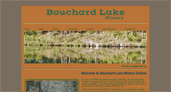 Desktop Screenshot of bouchardlakewinery.com